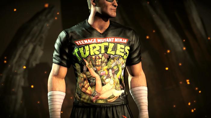 Johnny Cage (Teenage Mutant Ninja Turtles 18+) - футболка Черепашки Ниндзя